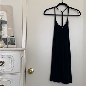 Black volcom dress
